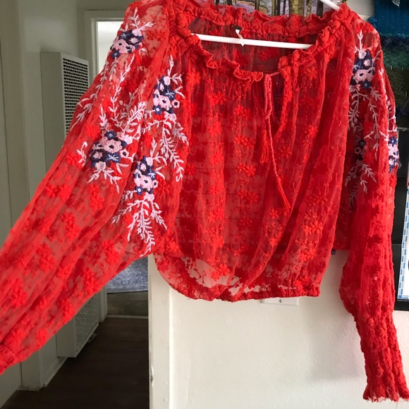 Free people lace top - Picture 2 of 3